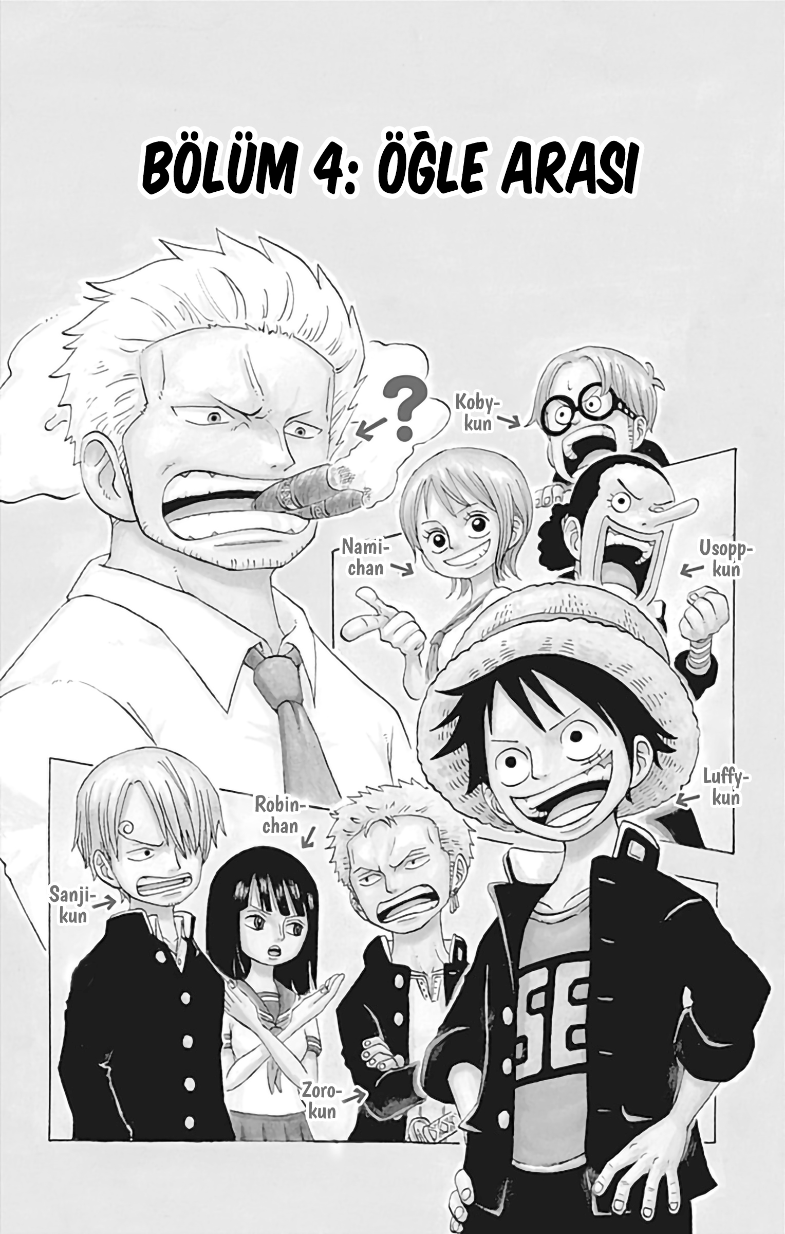One Piece Akademi - 004 - ÇaprazManga